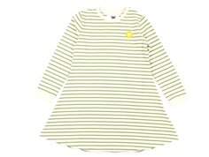 Wood Wood dress Aya off white/olive stripes
